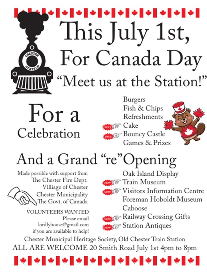 Canada Day Post featuring a train