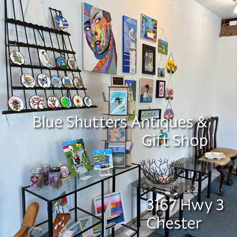 Photo of paintings along a gallery wall