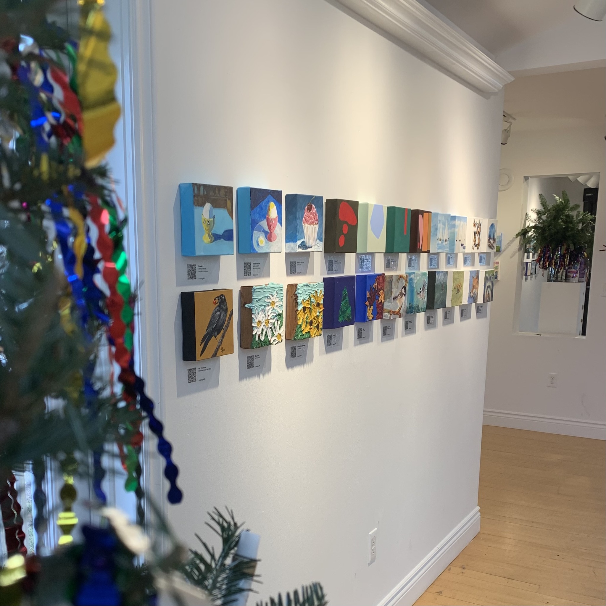 Picture of a series of mini paintings