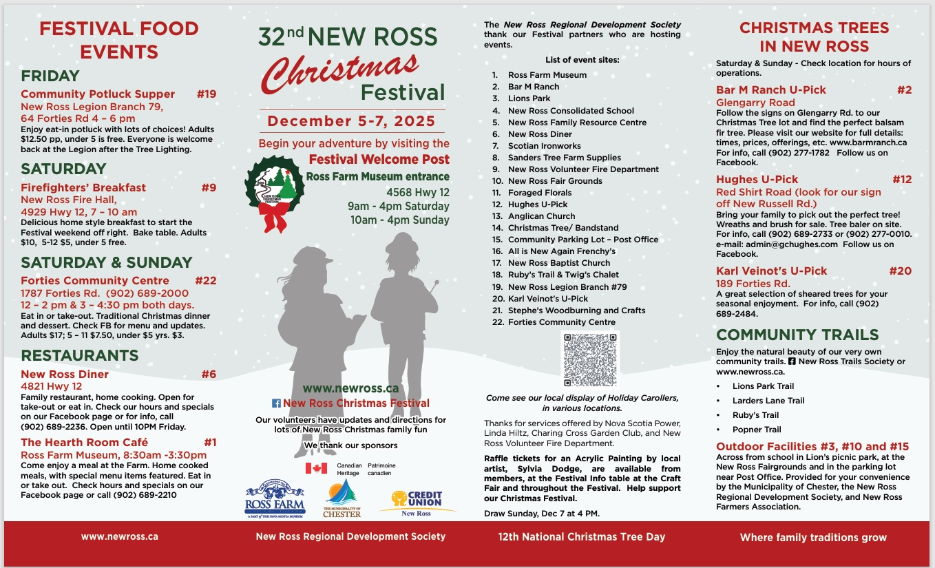 New Ross Christmas Festival Flyer Front Page