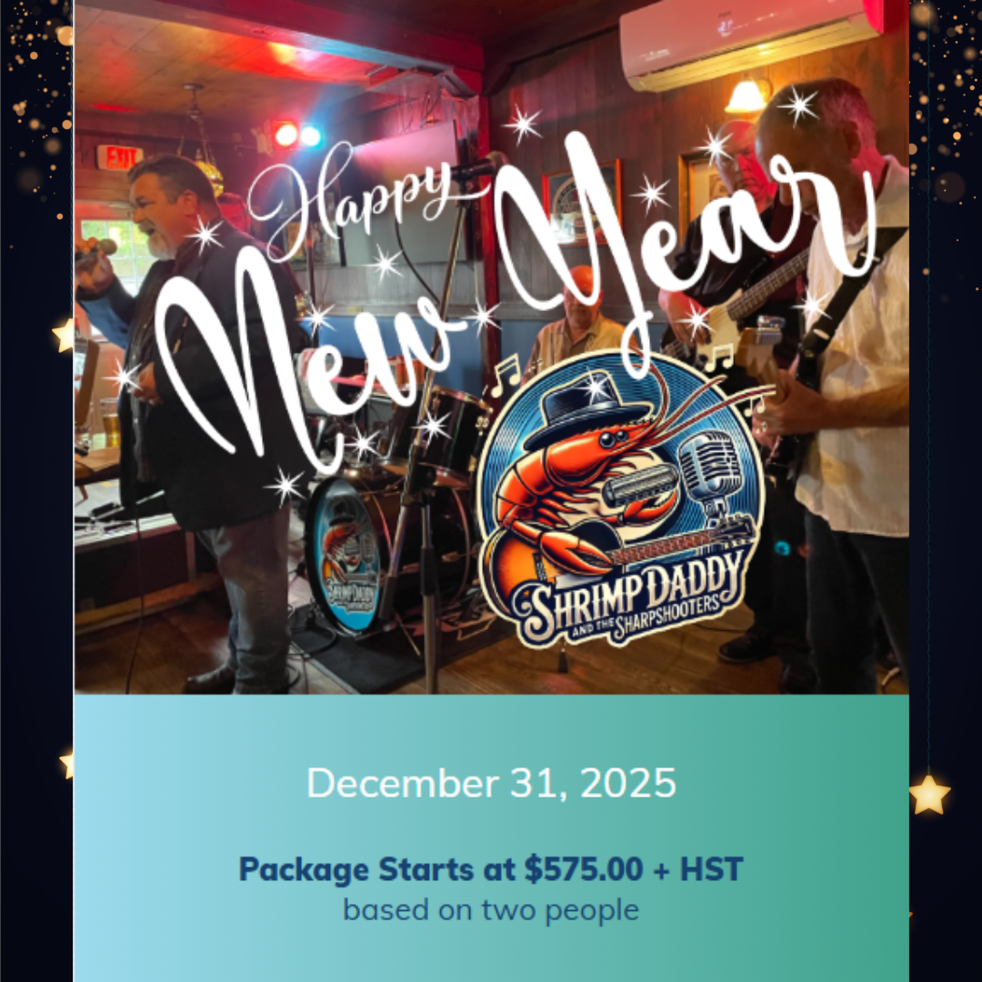 Poster for Oak Island Resort New Year's Eve Package