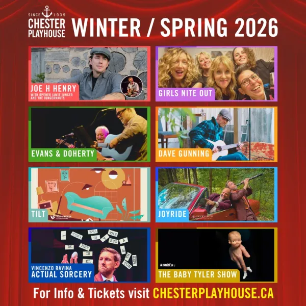 Poster showing winter spring line up 2026