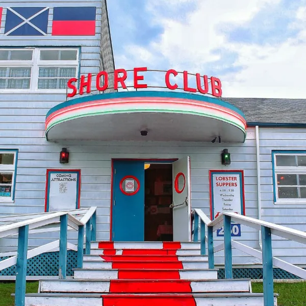 Exterior of the Shore Club